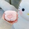 Plush Three-dimensional Love for AirPods 1 /1 Protective Cover Pro1 Wireless Bluetooth 1/1 Generation Earphone Case Pendant