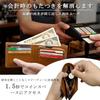 Bluesay wallet mens bifold Tochigi leather genuine large capacity YKK zipper coin pocket Japanese skilled craftsmanship compact folding men gentlemen