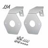 Watermelon Light Mounting Bracket 2Pcs Brackets for Partsam, 304 Stainless Steel Mirror Turn Signal Exterior Component Angled Holder Trucks Trailers,