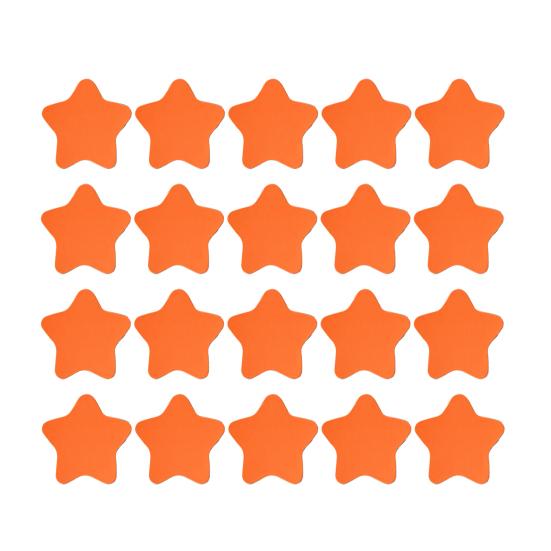 20Pcs/Set Magnetic Sticker Easy To Apply Multifunctional Multicolor Children's Race Stars Whiteboard Magnet Party Supplies
