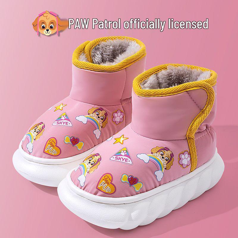 

PAW Patrol Girls Waterproof Cotton Snow Boots with Velvet Lining Insole 18cm Size 28/29