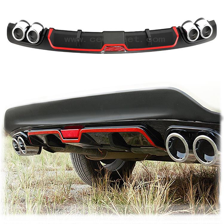 Universal Rear Lip Spoiler for Corolla and Civic - Car Accessory Modification