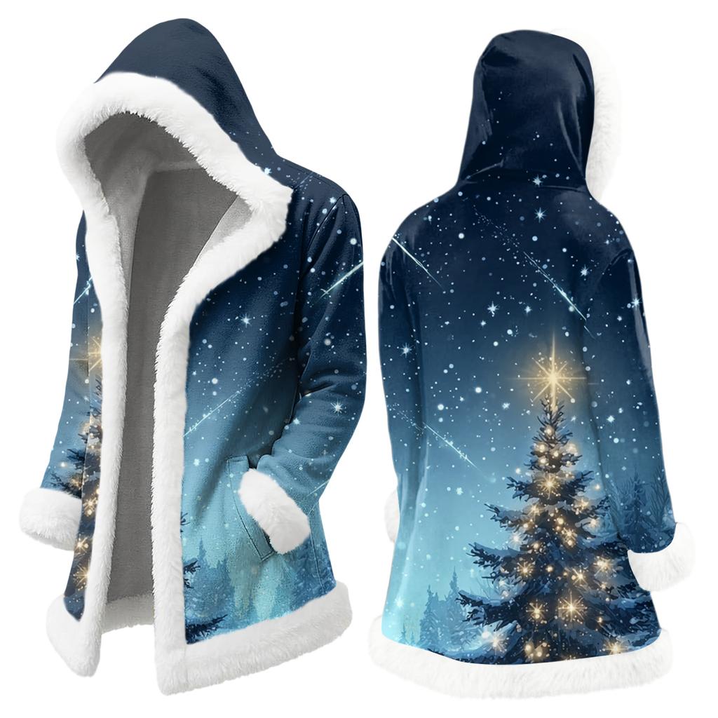 Ανδρικό Καθημερινό Τζάκετ με Χριστουγεννιάτικη Εκτύπωση