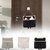 Hanging Storage Caddy  25x6x23 cm  Black