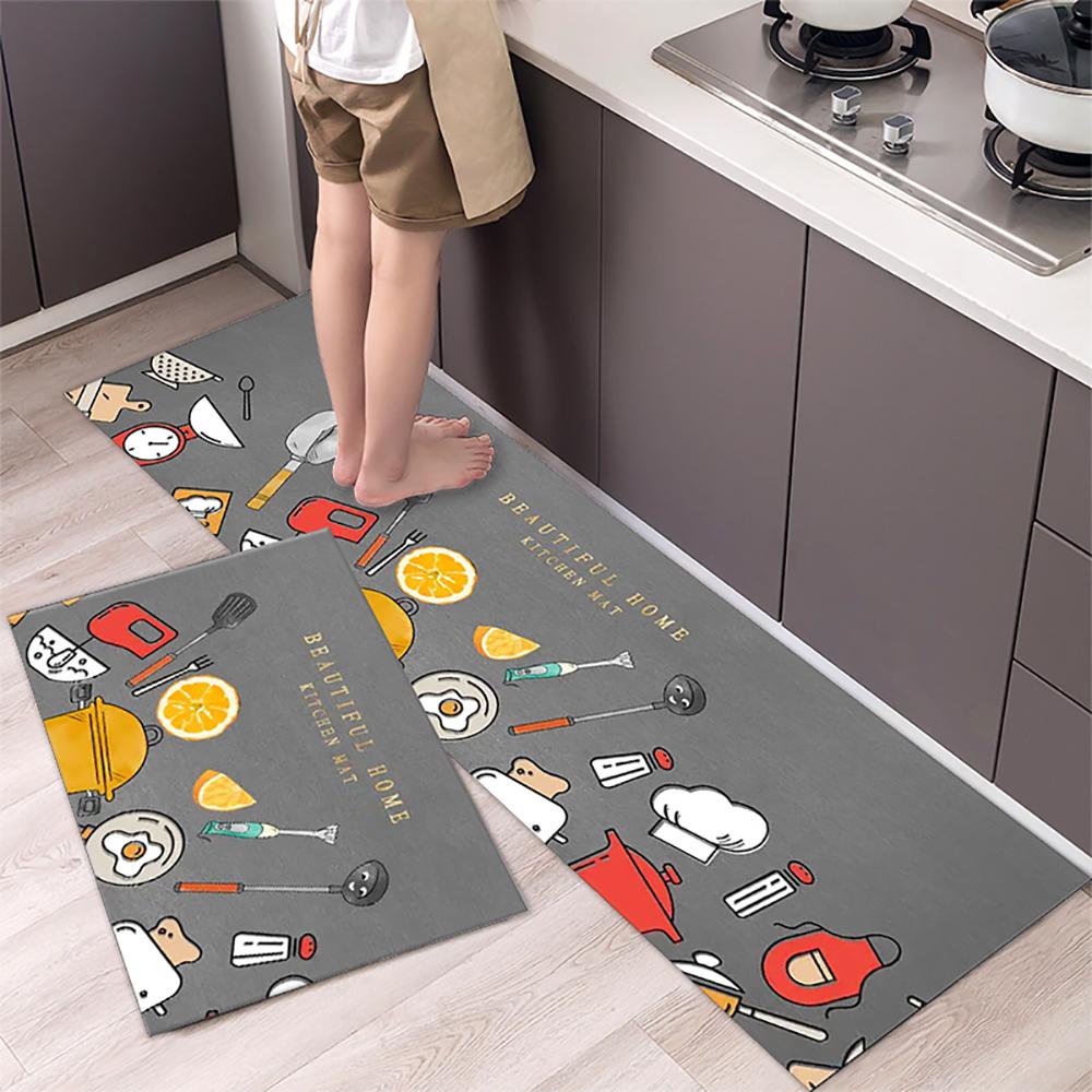 Kitchen Floor Mat Living Room And Bedroom Entrance Door Mat Home Decoration Laundry Room Corridor Long Small Carpet
