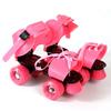 Children's Double Row Four-Wheel Roller and Ice Skates with Iron Blades – Hot Selling Cross-Border Gift