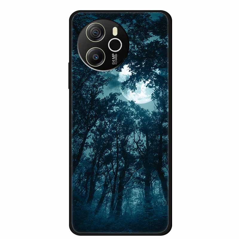 Para Funda Blackview Shark 8 Original Silicona Suave TPU Fundas de Teléfono Cubierta Trasera Para Blackview Shark8 Protector Moda Planeta Coque