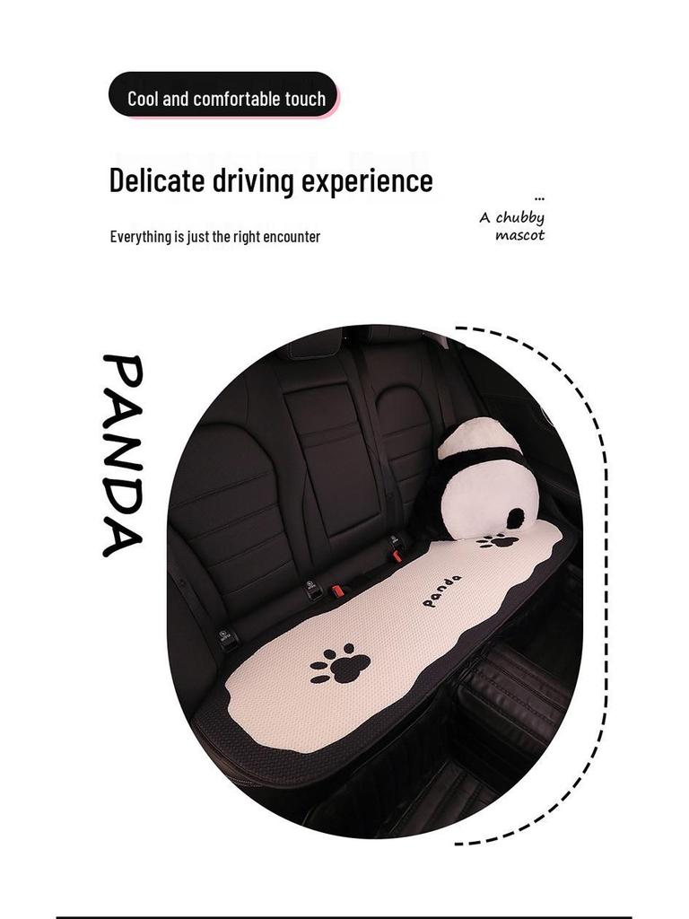 3D Panda Sommer Mesh Autositzkissen für Wuling Bingo Hongguang Mini