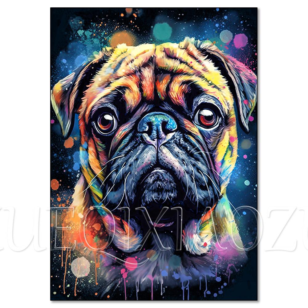 Neues DIY Diamantmalerei Katze Hund Schwan Tier Diamantstickerei Voll Strass zu verkaufen Mosaik Einlegekunst Wanddekoration