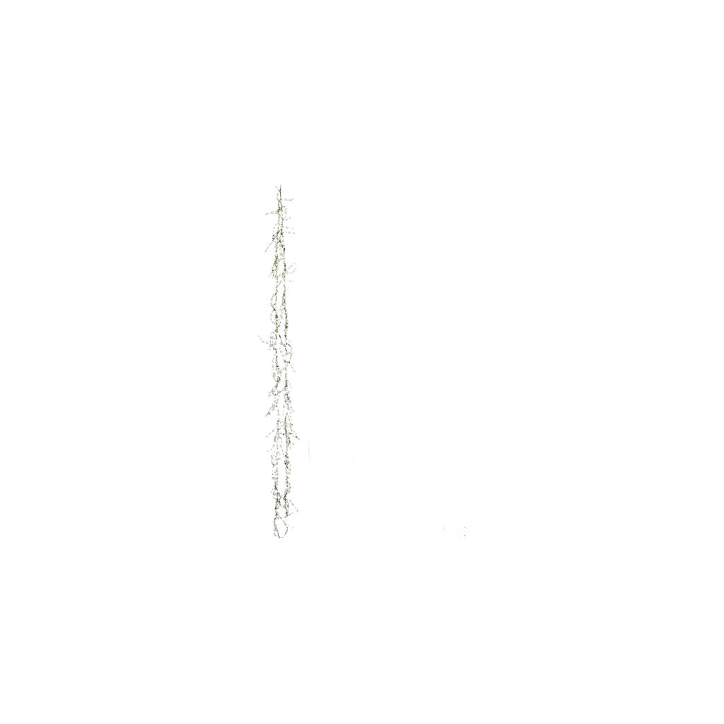 Christmas Beaded Garland with Pendants for Tree and Wreath Holiday Decor