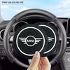 1/2PCS Car Coasters Water Cup Anti-Slip Silicone Coaster Car Goods For BMW Mini Cooper R56 R50 R53 F56 R60 2011 2012 2013 2018