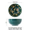 6-inch European Style Underglaze Ceramic Bowl for Salad, Soup, Rice, or Instant Noodles - Free Shipping
