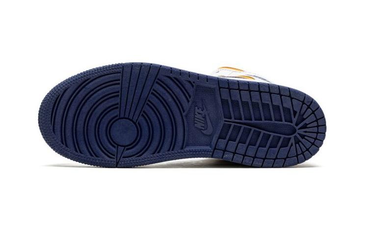 Jordan 1 Mid Hite Deep Royal Blue 640734-131