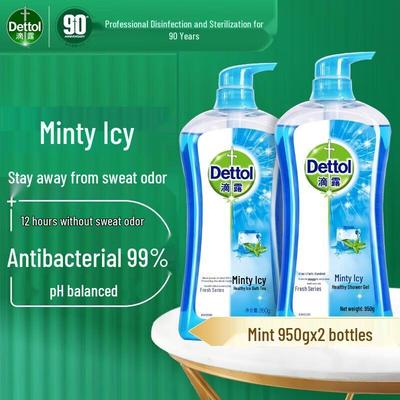 Healthy Body Wash, Mint Ice (Twin Pack)
