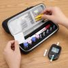 Waterproof Insulin Vial Protector 9 Slots Essential Oil Case Insulin Vial Storage Case  for Home