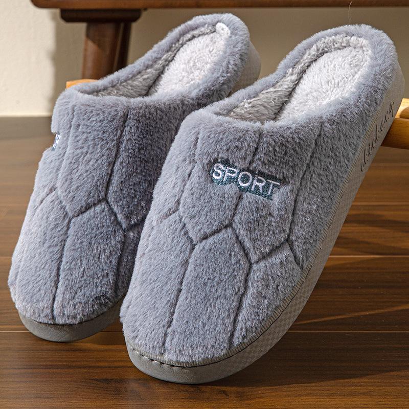 New Cotton Slippers Mao Mao Slippers Confinement Drag Home Hospitality Shake Fast One