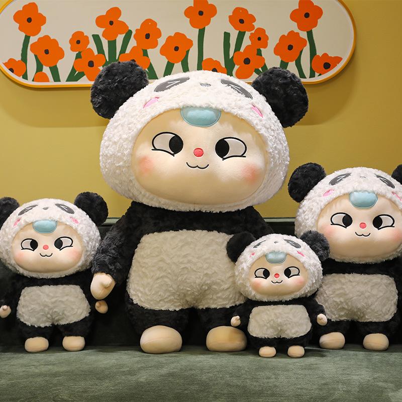 New baby three-year-old throw pillow plush toy doll lop ear creative doll rabbit doll