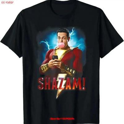 Shazam Movie Poster T Shirt Vintage Casual Fashion Breathable Designer Clothes Homme Soft Stylish Comfortable Vintage