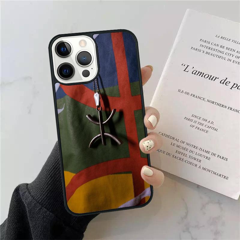 

Амазигский символ Берберская академия Чехол для телефона Для iPhone 17 Air 15 16 14 Plus 11 12 13 Pro Max Apple max iPhone 13
