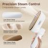 1200W portable clothing steamer, 10 second fast heating Plancha a Vapor Para Ropa, with LED, 180 ° rotating handle and ceramic base plate