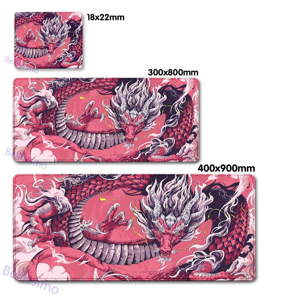 Large Game mousepad Japanese Dragon Gaming Accessories HD Print Office Computer teclado mouse pad XXL PC Gamer Laptop Desk Mat