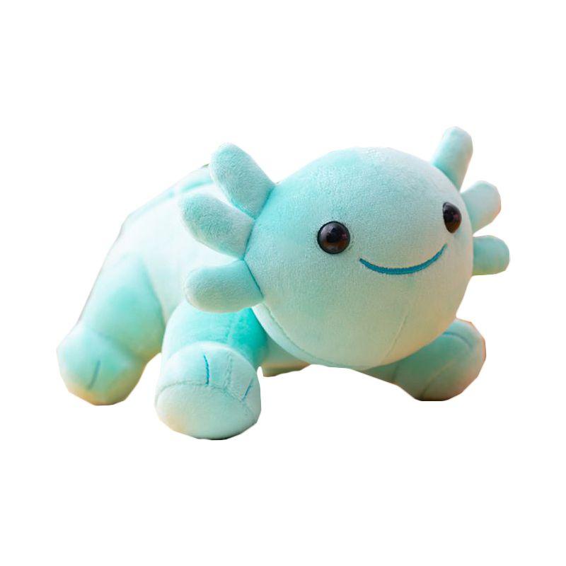 Adorable Cartoon Pink Axolotl Plush Doll Soft Stuffed Toy For Kids And Collectors