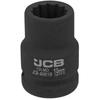 JCB 3/4" 19mm Impact Socket 12-Point Cr-Mo Socket Wrench