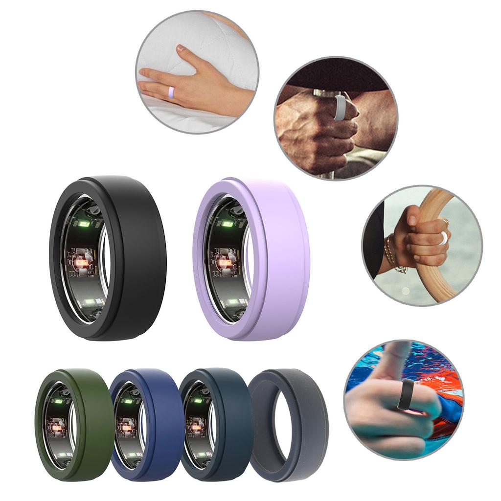Soft Silicone Rings Cover Intelligent Rings Protector Sleeve for Rings Generation 3 Scratch-proof Protective Case Skin