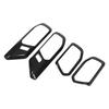 Carbon Fiber Style Inner Door Handle Decoration Cover Trim Replacement for Ford Bronco 2021 Up