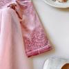 Girls' Winter Hanfu-Style Long Sleeve Mesh Dress