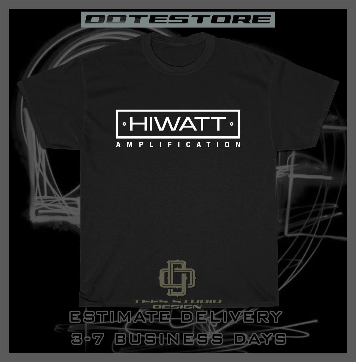 Tee Shirt Hiwatt Amplifiers Logo Men s T-Shirt American Dotees Tee Shirt XXXL