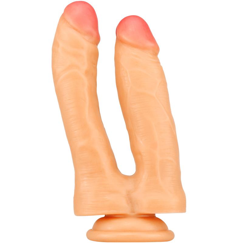 Double-headed Dildo Anal Plug Masturbation Device Female Backyard Alternative Toy Dildo Adult Products