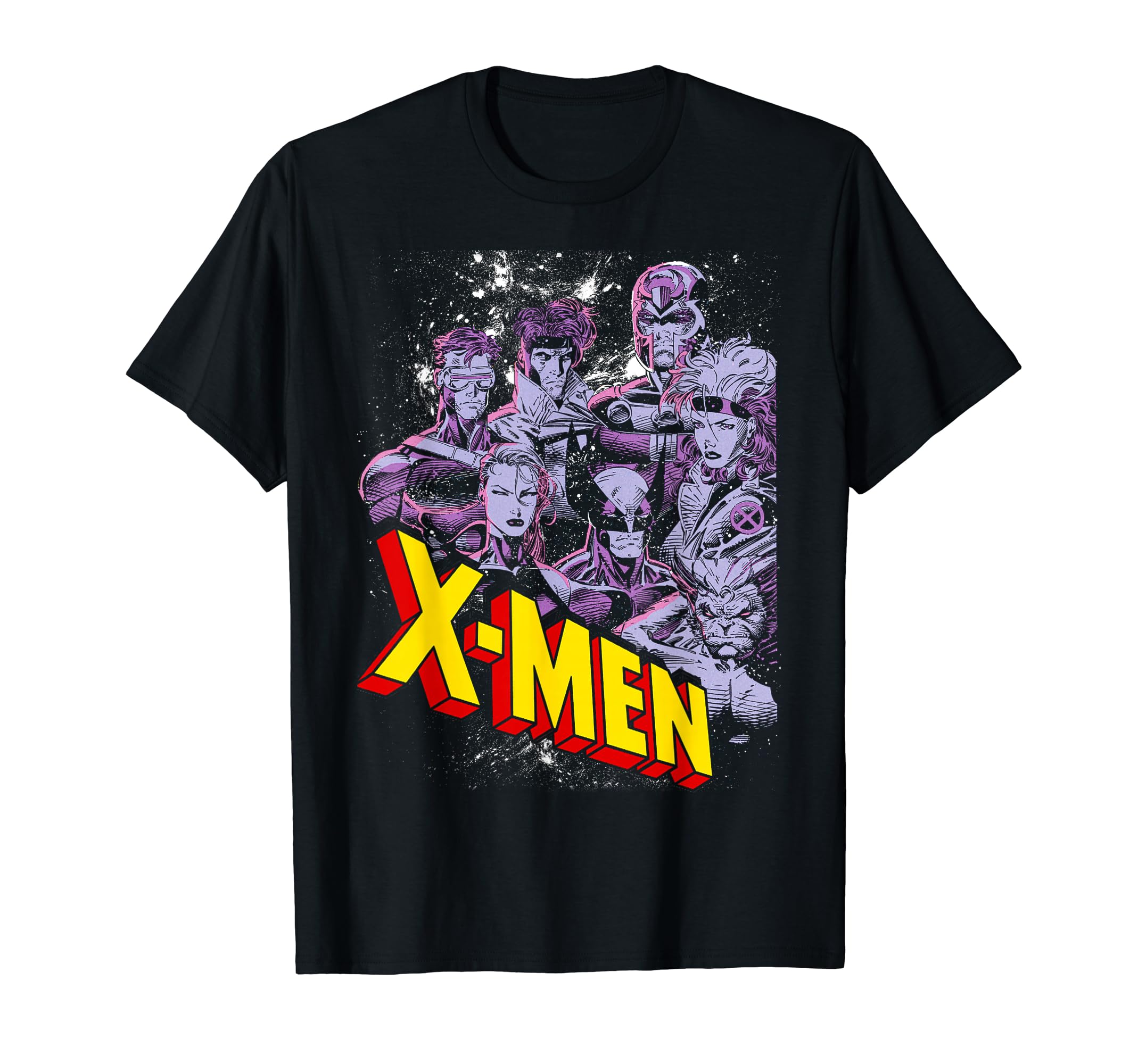 Винтажная футболка Marvel X-Men с ретро-графикой