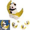 Panda Building Blocks Toy Creative Birthday Gift For Boyfriend/girlfriend Made Of Plastic/abs Material Includes 800+ Diamond-like Pieces