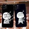 Милый забавный чехол для среднего пальца в виде человечка для iPhone 14 13 12 11 PRO Apple 16 7 15 8 Plus X XR XS MAX Funda Case Capa Coque