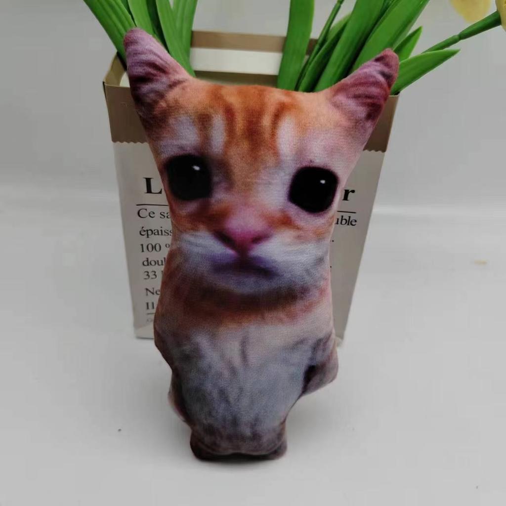 Cute El Gato Wowwow Cat Doll Plush Toy Simulation Stuffed Animal Collectible For Kids Birthday Or Holiday Gift
