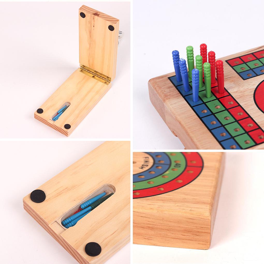 Tischpoker Spielset Spaß und Spannung für jede Zusammenkunft Cribbage Brettspiel Brettspiel Klassisch