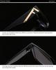 Fentjia Super Texture Square Decorative Sunglasses Men'S Fashion Street Photography Sunglasses Sunglasses  Women 2320