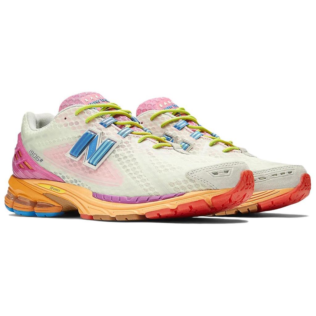 New Balance Action Bronson X  NB 1906R Comfortable Low-Top Running Shoes Men Sneakers Pink UPDATE