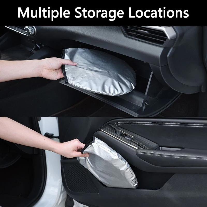 Folding Car Windshield Sun Shade Cover Visor UV Protector For Volvo EX90 V60 V40 XC90 S60 XC60 V50 V70 S90 XC40 S80 V90 EX30 C70