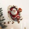 1pc Santa Claus Wall Decal - Removable Christmas Sticker, Suitable for Living Room and Home Decor,Easy To Install Room Decor
