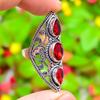 Mozambique Garnet Gemstone 925 Sterling Silver Gift Jewelry Ring Size 7