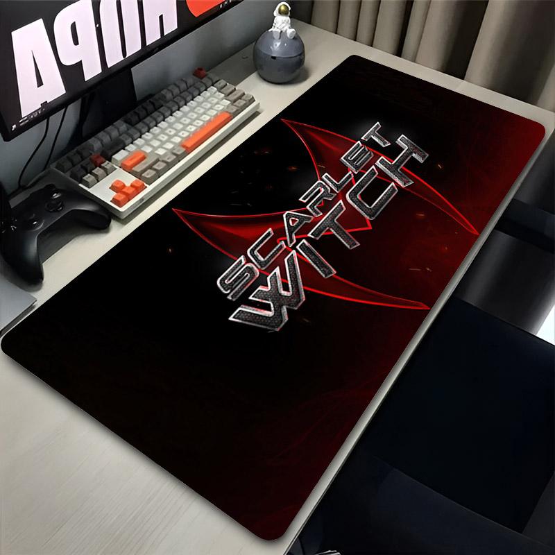 Gamer Gaming Accessories Mouse Pad SScarlet WWitchs Computer Desk Mat NonSlip Laptop Office Mousepad Keyboard Extended Carpet