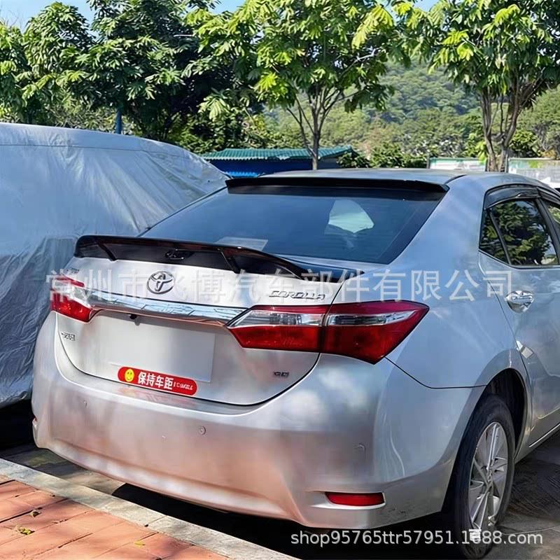 Toyota Corolla Rear Spoiler 2014-2024 Levin R Style Hole-Free Wing
