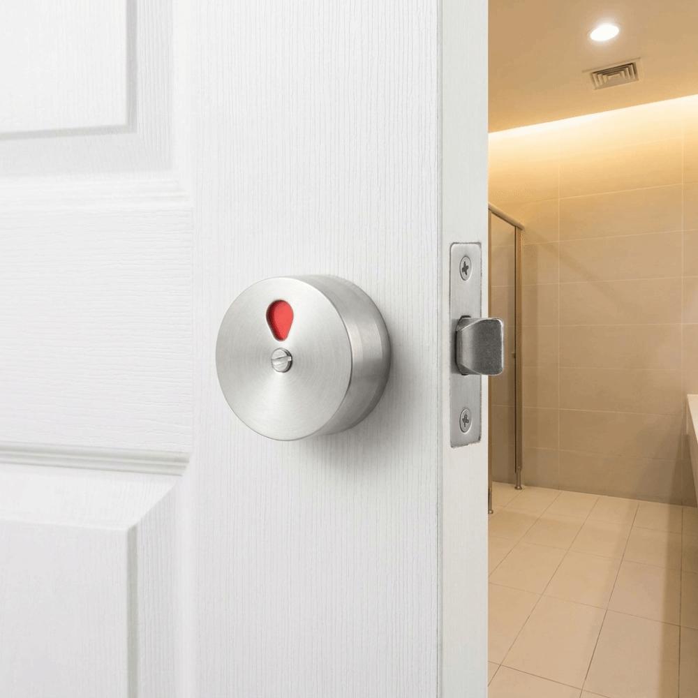 Rust Resistance Indicator Bolt Lock Solid Structure Stainless Steel Lock Public Toilet