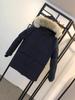 Goose down jacket Emory Canadian men's and women's medium and long Parker coat M