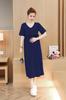 Maternity Nursing Long Short Nursing Loose Maxi Ruffled Size L (Miwoluna) Dress, Clothes, Loungewear, Pajamas, Maxi, Sleeves, Opening, Fit, Length,