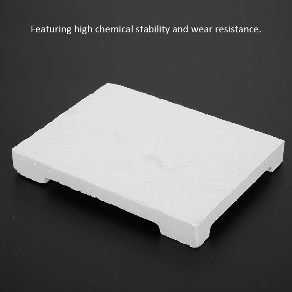 Four Corner Refractory Brick High Temp Resistant Welding Table Heat Insulation Pad  Silver Welding