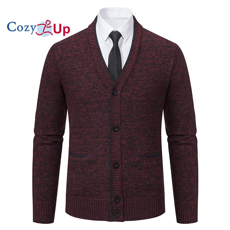 Cozy Up Cotton Cardigan genser for menn