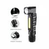 Multifunctional Portable LED Work Lights COB Strong Magnetic Car Repair Headlights USB Rechargeable Fishing Camping Light